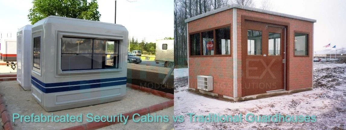 Prefabricated Security Cabins vs Traditional Guardhouses (2)